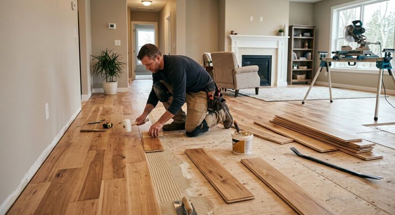 Engineered Wood Installation in Elizabeth, CO
