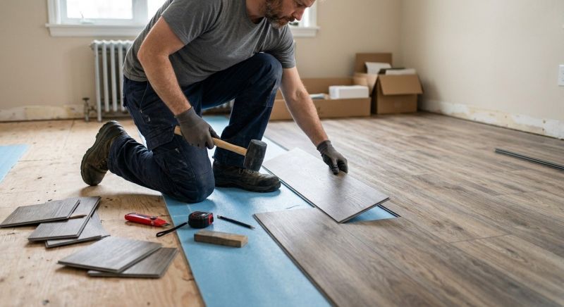 Linoleum Floor Installation in Larkspur, CO