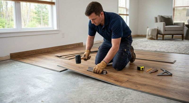 Luxury Vinyl Tile Installation in Parker, CO