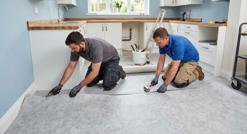 Sheet Linoleum Installation in Elizabeth, CO
