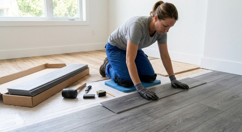 Vinyl Tile Installation in Elizabeth, CO